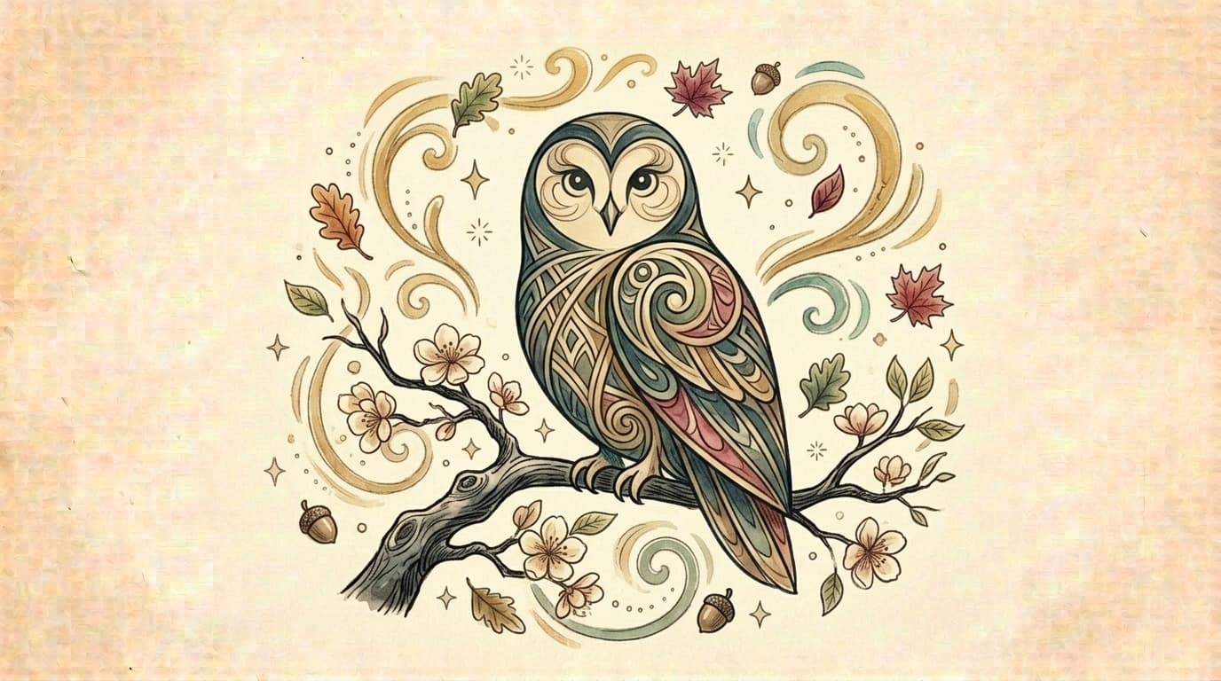 Illustration owl, article « Ejemplo de planeación didáctica para primaria en México »