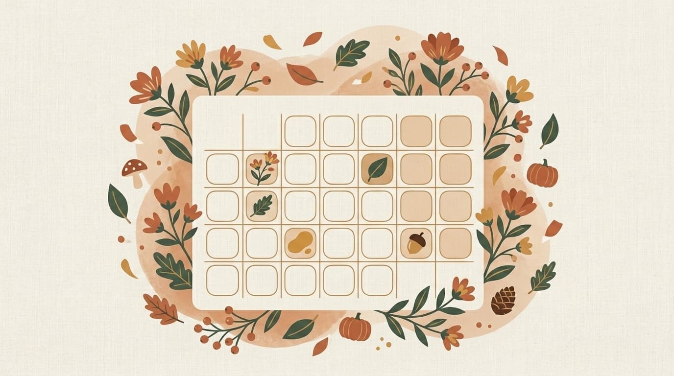 Illustration calendar, article « Rúbricas de evaluación: cómo crearlas en 10 minutos »