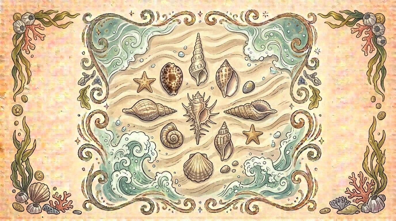 Illustration seashells, article « Evaluación formativa: cinco técnicas que funcionan de verdad en clase »